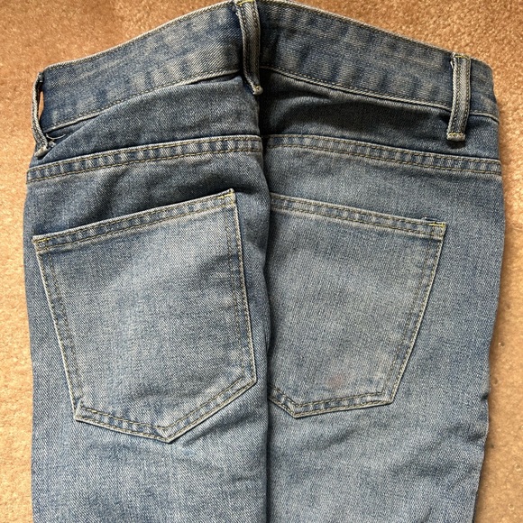 Wide Leg Striped Fashion Jeans 26 - Picture 2 of 2